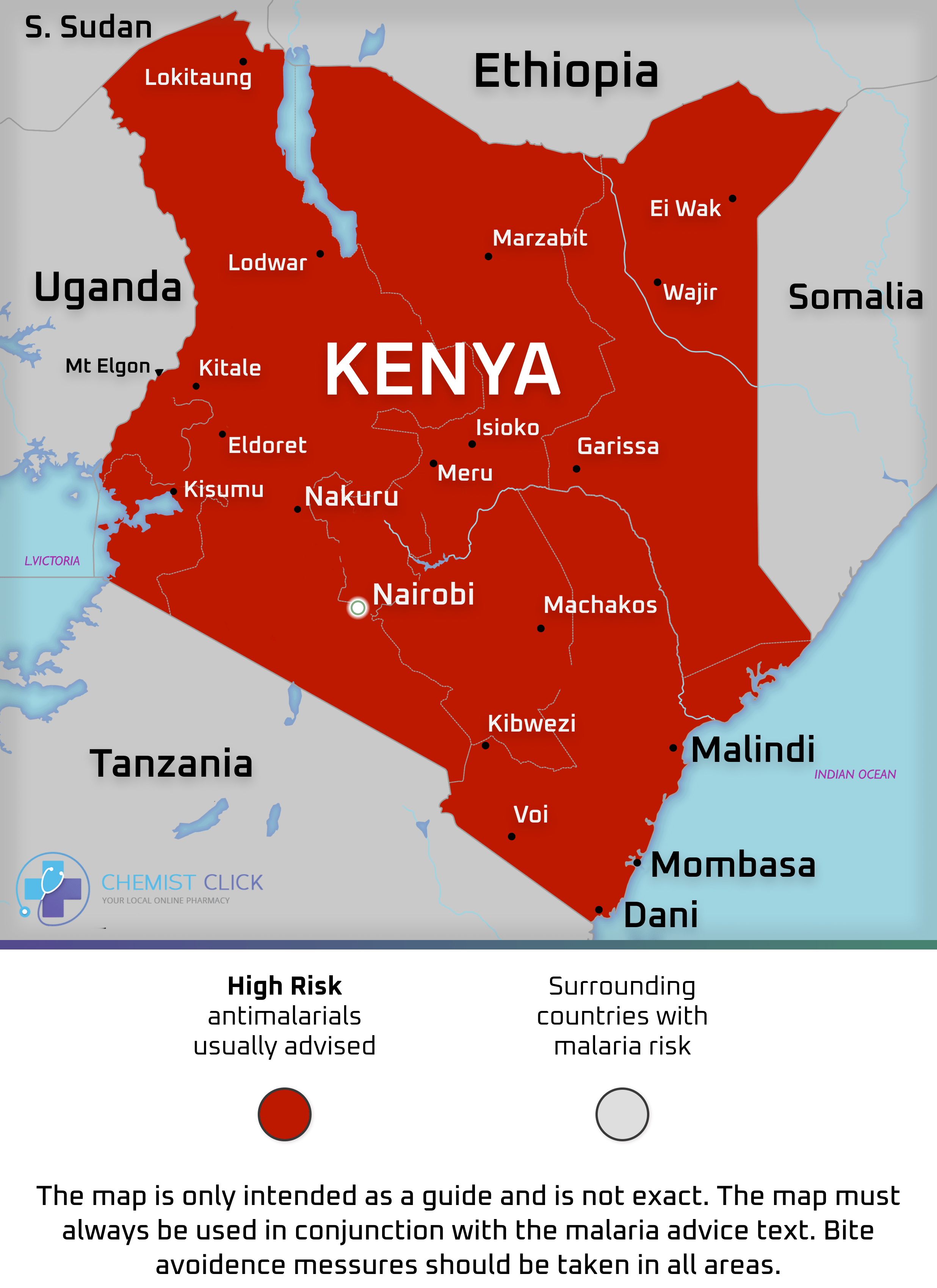 Malaria Tablets for Kenya | Chemist Click UK